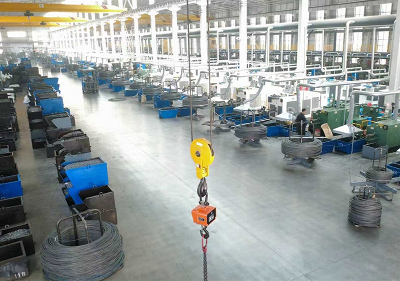 Inside the factory