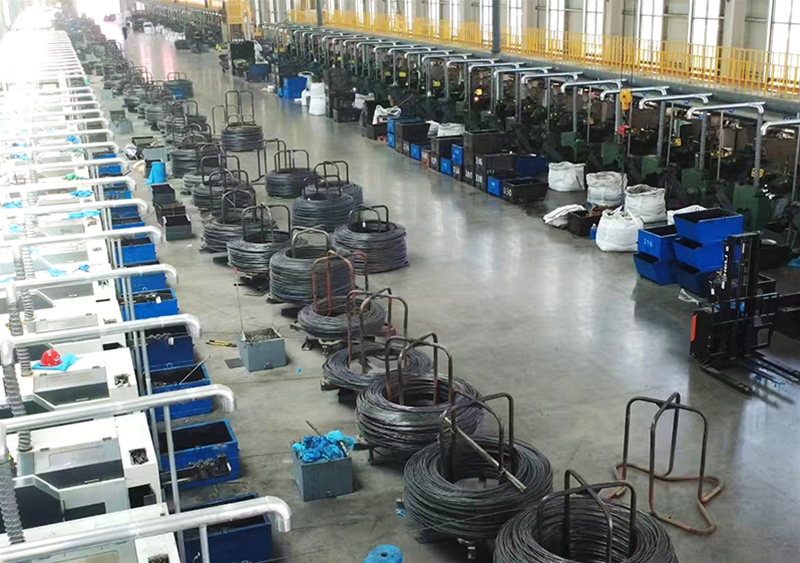 Inside the factory